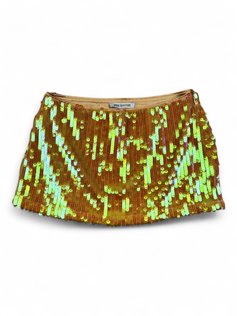 Urban Outfitters Iridescent Sequin Mini Skirt S
